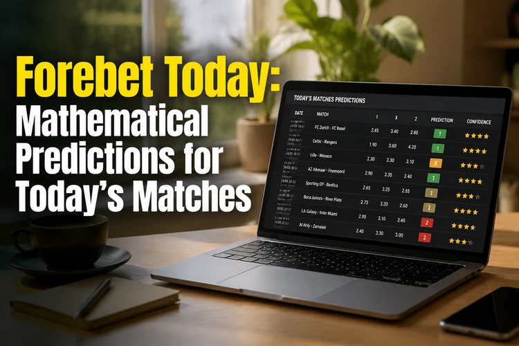 Forebet Today: Mathematical Predictions for Today's Matches